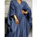 Oversized Sleeve Maxi Dress