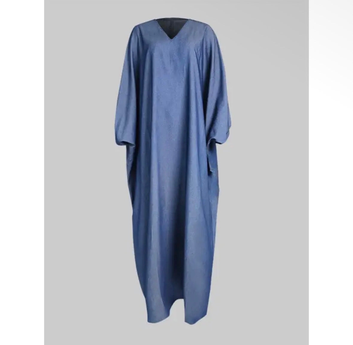 Oversized Sleeve Maxi Dress