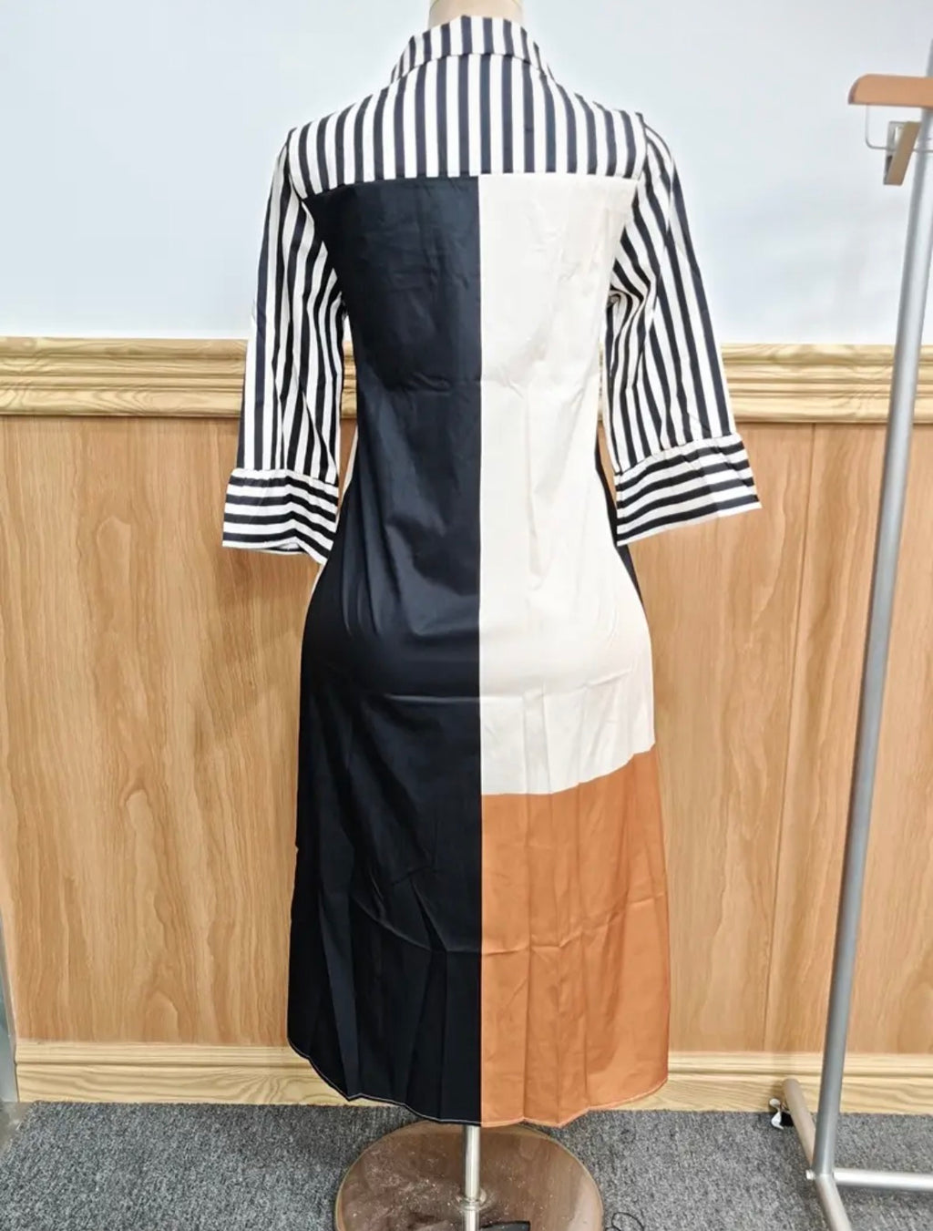 The Three-Tone Statement Dress